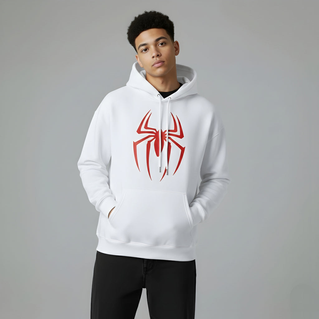 Spidey Originals White Hoodie 350 GSM