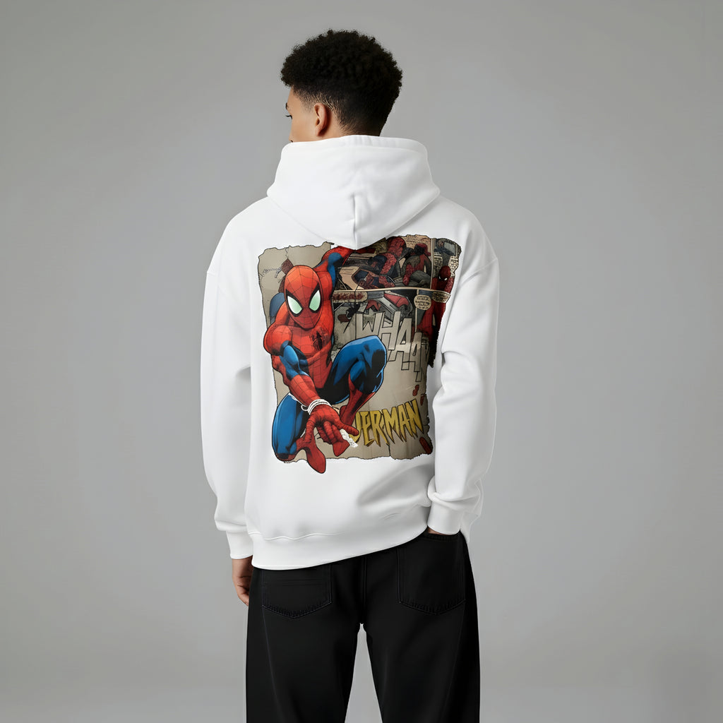 Spidey Originals White Hoodie 350 GSM